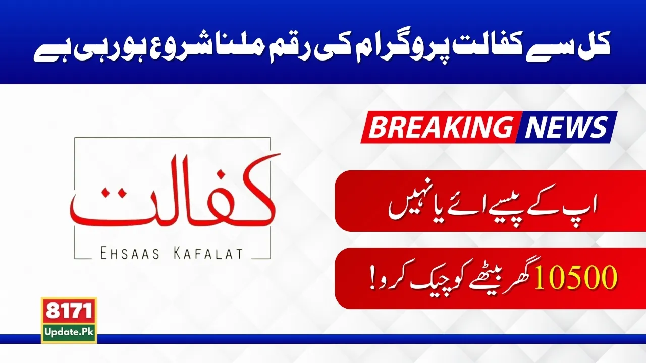 Benazir Kafalat Program Check by CNIC Latest Update 2024